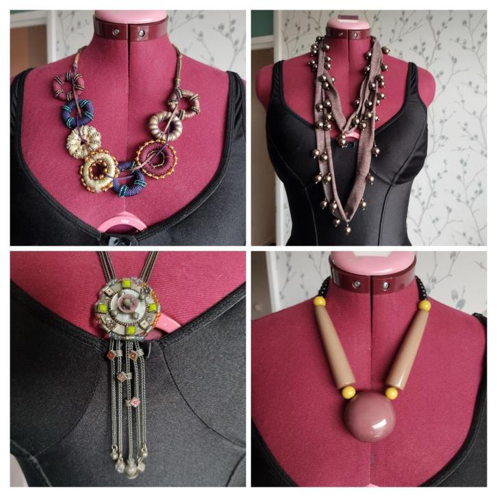 DIDI Kettingen 4 stuks (in een koop of apart), Sieraden, Tassen en Uiterlijk, Kettingen, Zo goed als nieuw, Overige materialen