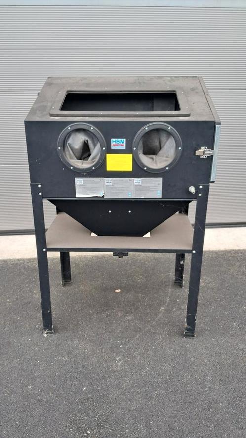 Straalkast/cabine HBM, Doe-het-zelf en Verbouw, Gereedschap | Overige machines, Gebruikt, Ophalen of Verzenden