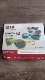 4 stuks 3d brillen + 4 bonus. Zo goed als nieuw voor LG., Ophalen, Zo goed als nieuw