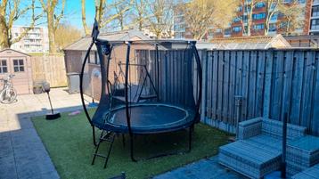 EXIT Silhouette Trampoline 244cm met Ladder beschikbaar voor biedingen
