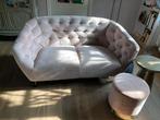 Oudroze Velvet Bankje 2 Personen, Antiek en Kunst, Ophalen