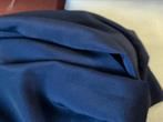 Stof blauw lap is 1 meter 25 bij 1 meter 15, Overige materialen, Blauw, Nieuw, Ophalen of Verzenden