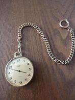 Oud Zakhorloge met Ketting, Overige merken, Overige materialen, Zakhorloge, Verguld