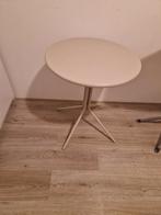 Mooie taupe tuintafel 60cm, Tuin en Terras, Ophalen, Zo goed als nieuw, Rechthoekig, Aluminium