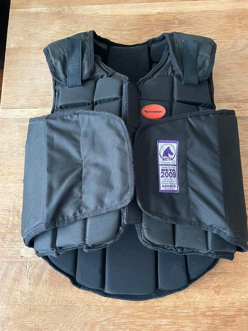 Equicomfort bodyprotector paardrijden Kind XL of XS volw., Dieren en Toebehoren, Paarden en Pony's | Beschermers, Zo goed als nieuw
