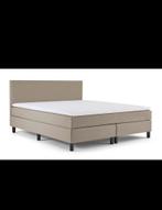 ZGAN boxspring 160 cm x 200 cm beige OWEN PLUS Beter Bed, Ophalen, Beige, Tweepersoons, Zo goed als nieuw