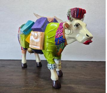 CowParade Koe Miss Moolevard op de Boulevard XL beschikbaar voor biedingen