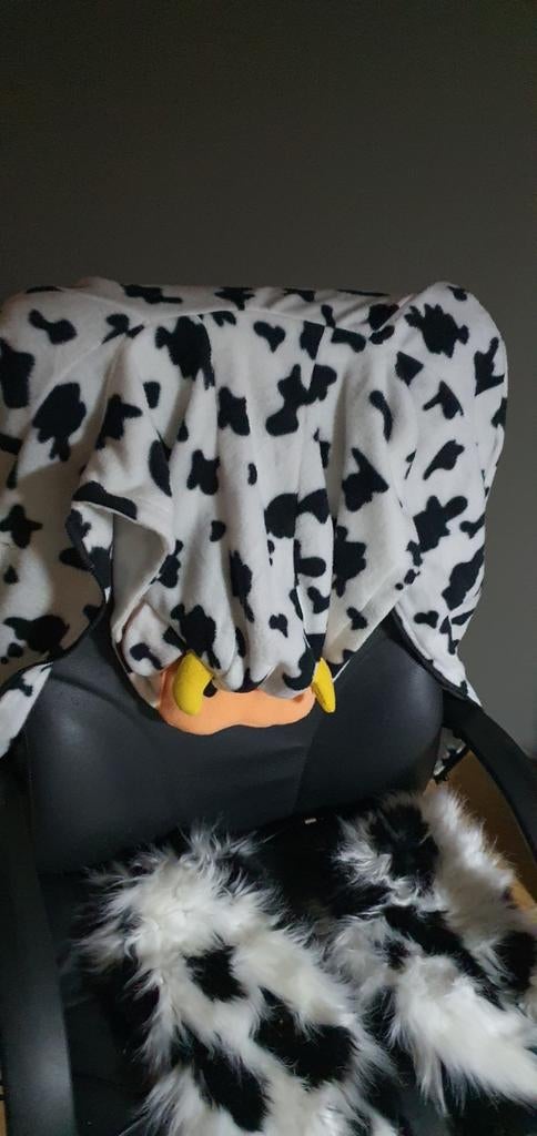 1 koeien hoodi met beenwarmers M ., Ophalen of Verzenden