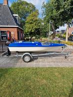 boot + trailer+ 15pk moter, Watersport en Boten, Ophalen, Gebruikt, Minder dan 70 pk, 3 tot 6 meter