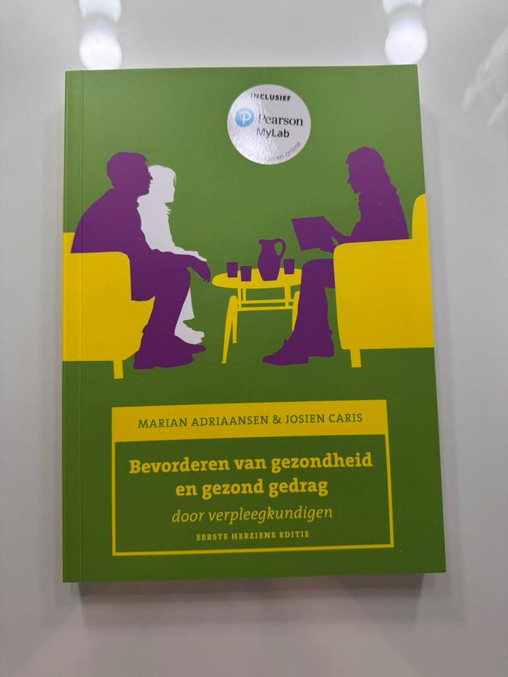 Bevorderen van gezondheid en gezond gedrag, 1e herziene edit, Boeken, Schoolboeken, Zo goed als nieuw, Nederlands, Overige niveaus