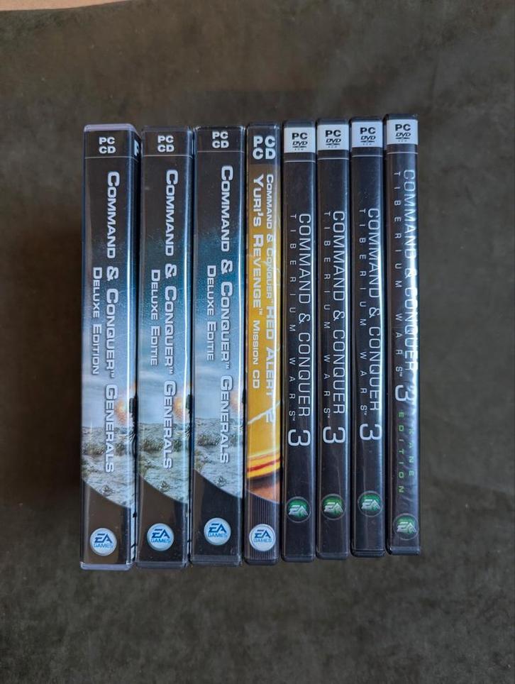 Command & Conquer PC Games, Spelcomputers en Games, Games | Pc, Zo goed als nieuw, Strategie en Constructie, 1 speler, Vanaf 12 jaar