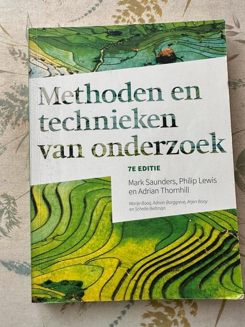 Methoden en technieken van onderzoek, 7e editie met MyLab NL, Boeken, Schoolboeken, Nieuw, Nederlands, Ophalen of Verzenden