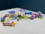 LEGO Friends Mia's Veulenstal & Stephanie's Paardenwagen, Ophalen of Verzenden, Gebruikt, Complete set, Lego