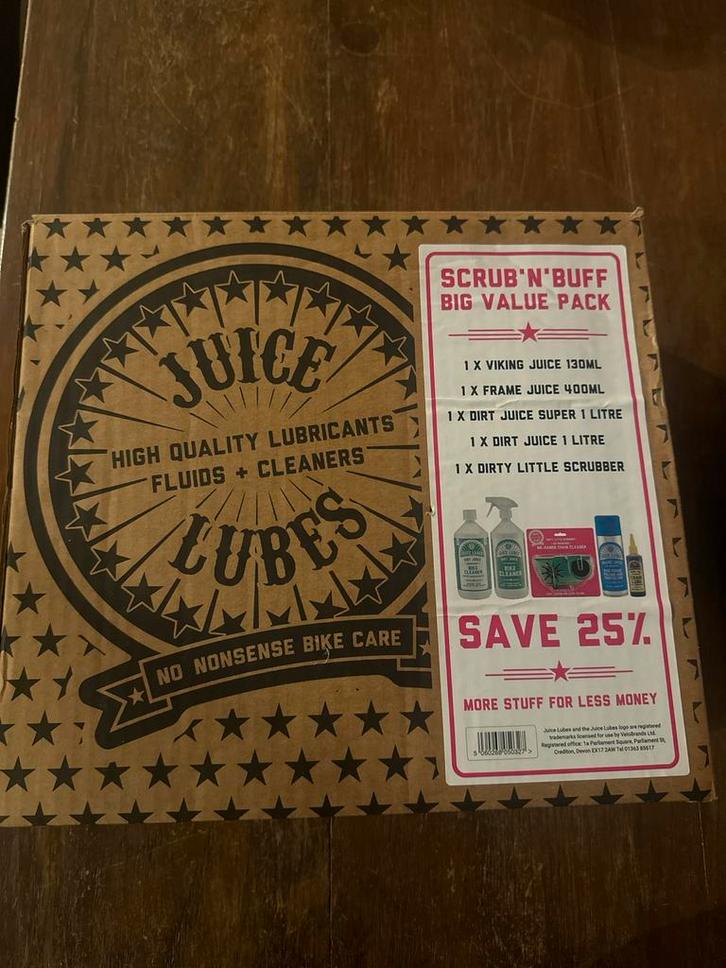 Juice Lubes Scrub'N'Buff Fietsonderhoudspakket, Fietsen en Brommers, Fietsonderdelen, Nieuw, Algemeen, Overige typen, Ophalen of Verzenden