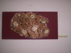 WAND decoratie OUD GELD handgemaakt, Hobby en Vrije tijd, Pottenbakken, Ophalen of Verzenden, Nieuw