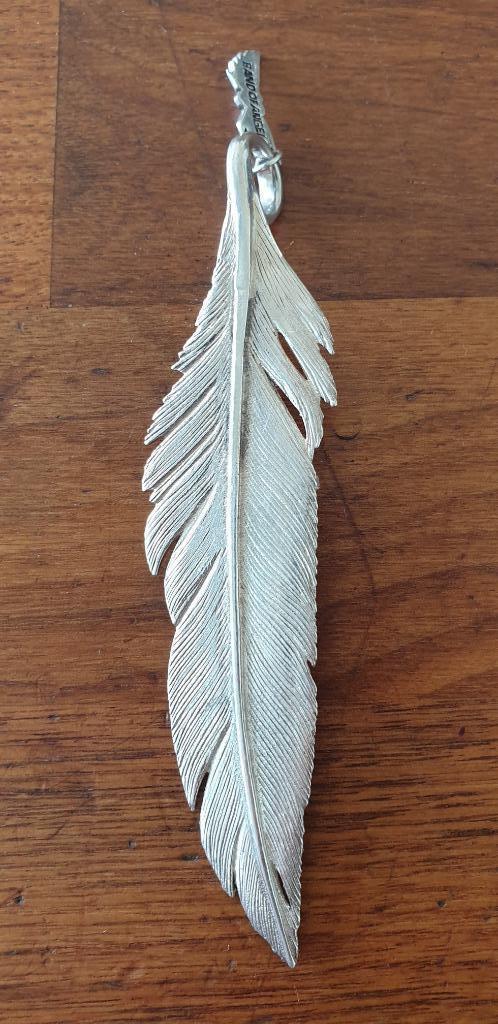 Veer massief zilver 925 van Band of Angels NIEUW de laatste!, Sieraden, Tassen en Uiterlijk, Kettinghangers, Nieuw, Zilver, Zilver