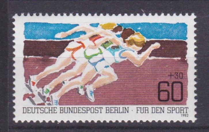 TSS Kavel 1440004 Duitsland Berlijn PF minr 664 -665 sport, Postzegels en Munten, Postzegels | Europa | Duitsland, Postfris, BRD