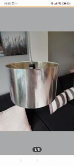 Hanglamp zilfer kleur, Huis en Inrichting, Lampen | Lampenkappen, Ophalen, Zo goed als nieuw, Rond