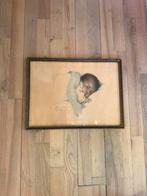 Bessie Pease Gutmann vintage litho Baby 46x34cm, Ophalen of Verzenden