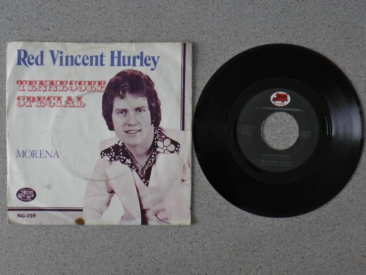 Red Vincent Hurley - Tennessee Special VINYL SINGLE, Cd's en Dvd's, Vinyl Singles, Gebruikt, Single, Pop, 7 inch, Ophalen of Verzenden
