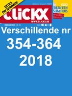 Magazines Clickx 2018, interesse?, Boeken, Informatica en Computer, Gelezen, Software, Ophalen of Verzenden, Clickx
