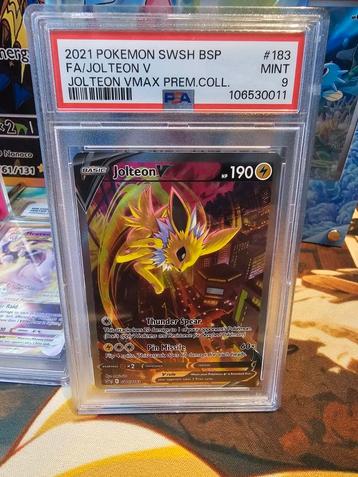 Jolteon V PSA 9 beschikbaar voor biedingen