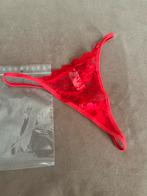 Super leuke doorschijnende string maat xs /s, Ophalen of Verzenden, Zwart, String