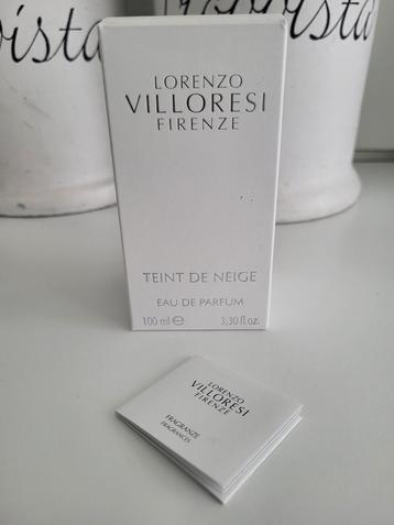 LORENZO VILLORESI TEINT DE NEIGE EDP 100ML NIEUW  beschikbaar voor biedingen
