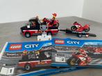 LEGO City Racemotor Transport - 60084, Kinderen en Baby's, Speelgoed | Duplo en Lego, Ophalen of Verzenden, Zo goed als nieuw