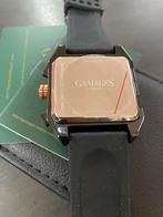 Gamages London automaat horloge, Overige merken, Leer, Staal, Nieuw