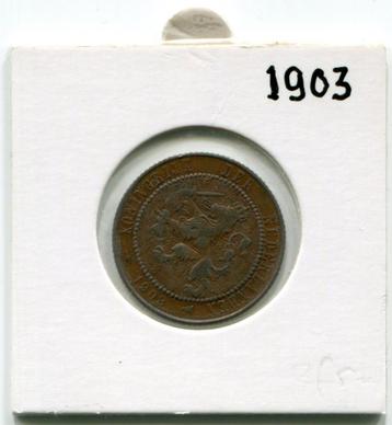 2½ cent 1903   Koningin Wilhelmina  beschikbaar voor biedingen