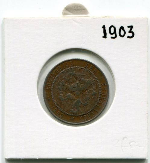 2½ cent 1903   Koningin Wilhelmina, Postzegels en Munten, Munten | Nederland, Losse munt, Overige waardes, Koningin Wilhelmina