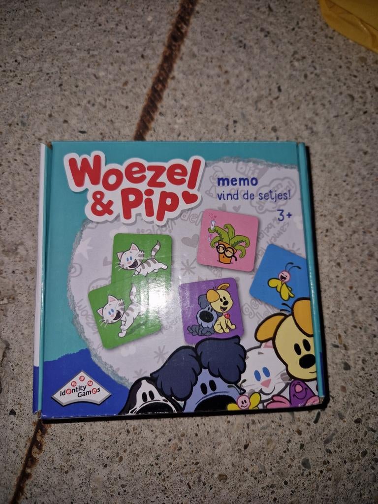 Woezel & Pip Memo spel, Ophalen of Verzenden, Zo goed als nieuw, Jongen of Meisje