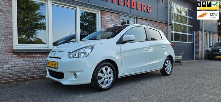 Mitsubishi Space Star 1.0 Intense Airco/Clima! 5-Deurs! NAP!, Auto's, Mitsubishi, Bedrijf, Te koop, Space Star, ABS, Airbags, Airconditioning