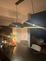 Brons/gouden hanglampen, Huis en Inrichting, Lampen | Hanglampen, Ophalen, Zo goed als nieuw, Minder dan 50 cm