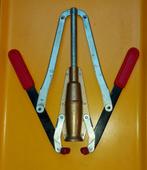 Kurkapparaat met 2 hefbomen, vintage kurkentrekker uit 1937, Ophalen of Verzenden, Gebruikt