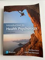 Introduction to Health Psychology 4th edition, Boeken, Gelezen, Overige wetenschappen, Val Morrison Paul Bennet, Ophalen of Verzenden