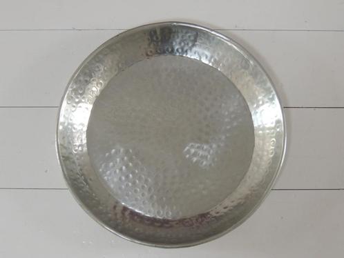 Schalen 37 cm metaal handwerk uit india € 19,95, Huis en Inrichting, Woonaccessoires | Overige, Nieuw, Ophalen