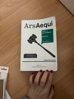 ArsAequi staats- en bestuursrecht, Boeken, Ophalen of Verzenden, Alpha, WO