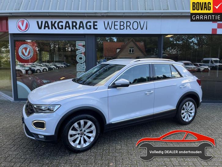 Volkswagen T-Roc 1.5 TSI Sport Orig. Nederlands/Dealer Onder, Auto's, Volkswagen, Bedrijf, Te koop, T-Roc, ABS, Adaptive Cruise Control