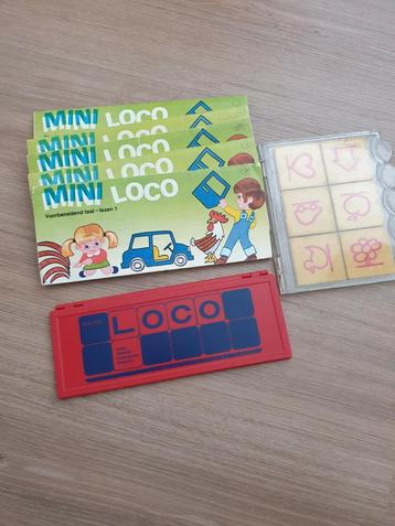 Mini Loco voorbereiding taal lezen met 5 boekjes