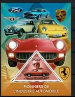 togo 2013 pf blok ford auto cars auto's vervoer transport, Ophalen of Verzenden, Postfris, Auto's