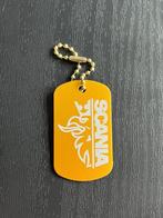 Scania sleutelhanger metaal Goud vrachtwagen trucker truck, Ophalen of Verzenden, Nieuw, Merk