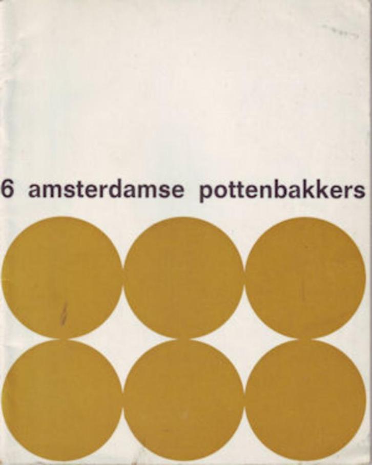 6 Amsterdamse pottenbakkers 1962, Antiek en Kunst, Antiek | Keramiek en Aardewerk, Ophalen of Verzenden