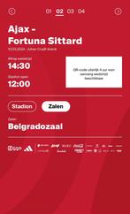 Ajax-Fortuna Sittard vak 102, Tickets en Kaartjes, Sport | Voetbal