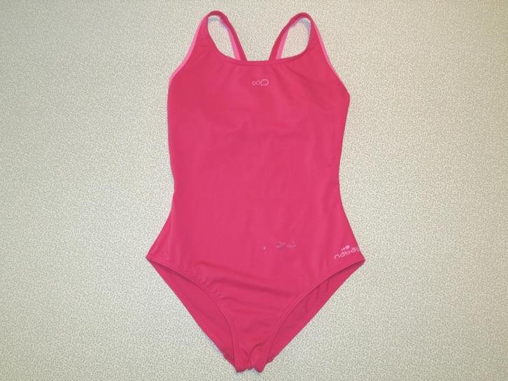 Decathlon Nabaiji badpak, Kinderen en Baby's, Kinderkleding | Maat 140, Zo goed als nieuw, Meisje, Sport- of Zwemkleding, Ophalen of Verzenden