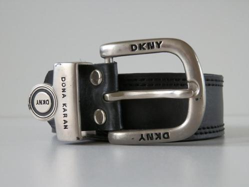Dona Karan riem. Leer. Vintage., Kleding | Dames, Riemen en Ceinturen, Zo goed als nieuw, 100 cm of meer, 3 tot 5 cm, Overige kleuren