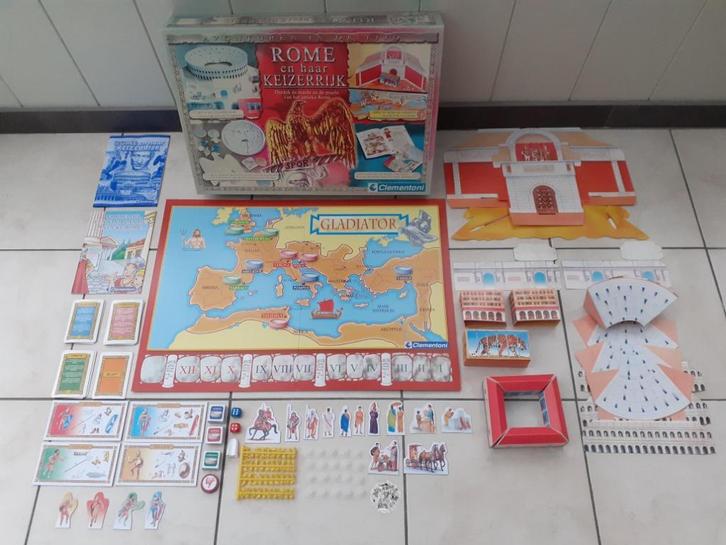Rome en haar keizerrijk boardgame, Hobby en Vrije tijd, Gezelschapsspellen | Bordspellen, Zo goed als nieuw, Ophalen