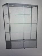 Vitrinekasten Zwart 2 stuks 2.00 x 1.40 x 0.50, Ophalen, 100 tot 150 cm, 200 cm of meer, Zo goed als nieuw