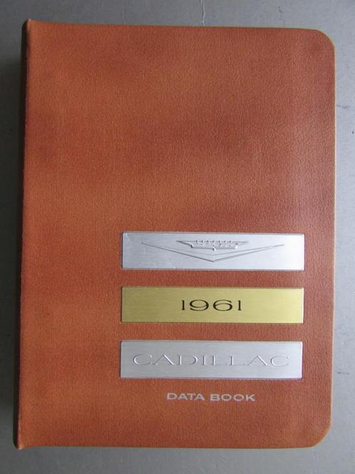 1961 CADILLAC Dealer Data Book, Engels, Boeken, Auto's | Folders en Tijdschriften, Zo goed als nieuw, Ophalen of Verzenden